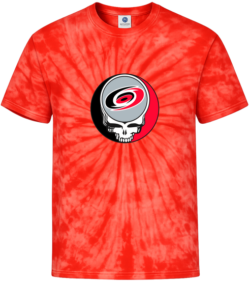 Carolina Hurricanes Stealie Tie-Dye T-Shirt