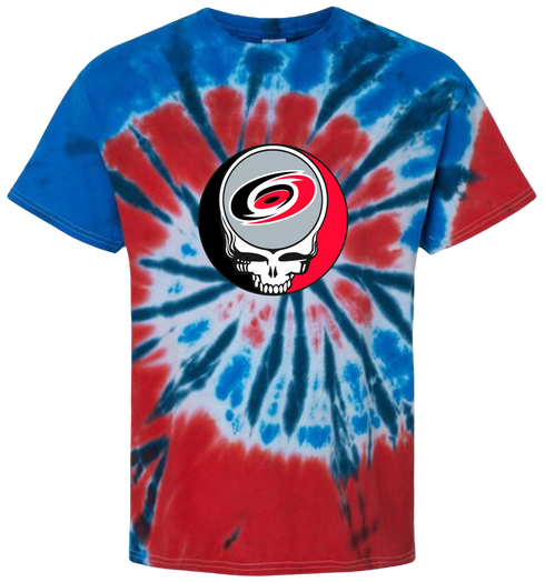 Carolina Hurricanes Stealie Tie-Dye T-Shirt