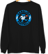 Carolina Football Dancing Bear Premium Crewneck — Carolina Panthers — Black