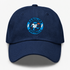 Carolina Football Dancing Bear Premium Dad Hat — Carolina Panthers — Navy