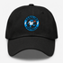 Carolina Football Dancing Bear Premium Dad Hat — Carolina Panthers — Black