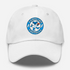 Carolina Football Dancing Bear Premium Dad Hat — Carolina Panthers — White