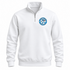 Carolina Football Dancing Bear Premium Quarter-Zip — Carolina Panthers — White