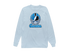 Carolina Helmet Stealie Premium Unisex Long-Sleeve — Carolina Panthers — Chambray