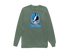 Carolina Helmet Stealie Premium Unisex Long-Sleeve — Carolina Panthers — Light Green