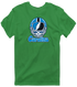 Carolina Helmet Stealie Premium Unisex T-Shirt — Carolina Panthers — Irish Green