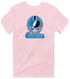 Carolina Helmet Stealie Premium Unisex T-Shirt — Carolina Panthers — Light Pink