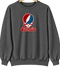 Catholic Stealie Premium Unisex Crewneck — Design: Catholic University of America — Dark Heather