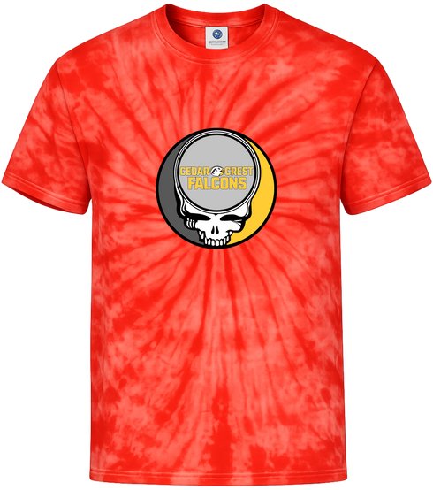 Cedar Crest Stealie Tie-Dye T-Shirt
