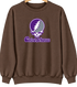 Central Arkansas Stealie Premium Unisex Crewneck — Design: Central Arkansas University of — Brown