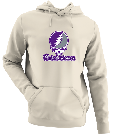 Central Arkansas Stealie Premium Unisex Hoodie — Design: Central Arkansas University of — Sand