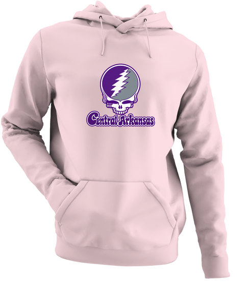 Central Arkansas Stealie Premium Unisex Hoodie — Design: Central Arkansas University of — Light Pink