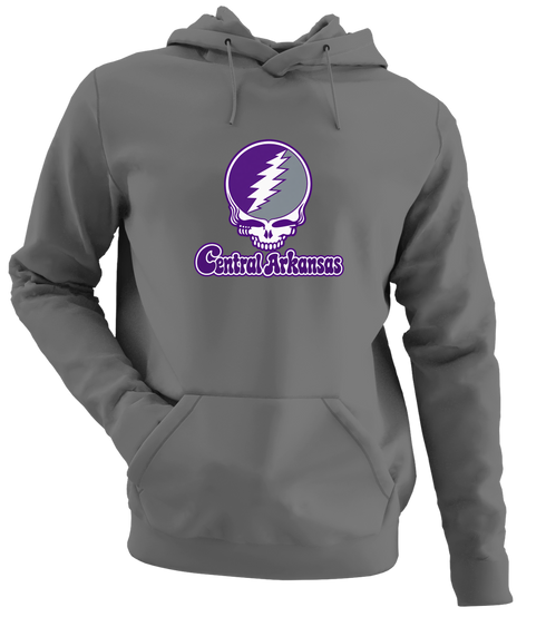 Central Arkansas Stealie Premium Unisex Hoodie — Design: Central Arkansas University of — Charcoal