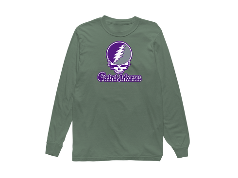 Central Arkansas Stealie Premium Unisex Long-Sleeve — Design: Central Arkansas University of — Light Green