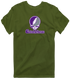 Central Arkansas Stealie Premium Unisex T-Shirt — Design: Central Arkansas University of — Military Green