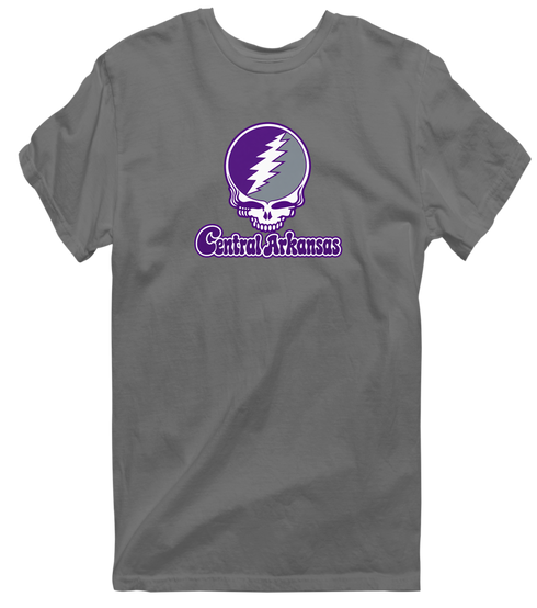 Central Arkansas Stealie Premium Unisex T-Shirt — Design: Central Arkansas University of — Charcoal