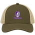 Central Arkansas Stealie Premium Unisex Trucker Cap — Design: Central Arkansas University of — Moss/Khaki
