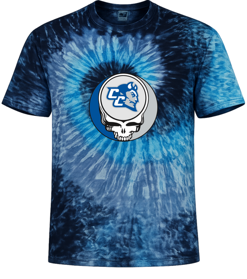 Central Connecticut University Stealie Tie-Dye T-Shirt