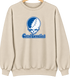 Central Connecticut Stealie Premium Unisex Crewneck — Design: Central Connecticut State University — Sand