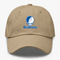 Central Connecticut Stealie Premium Unisex Dad Hat — Design: Central Connecticut State University — Khaki