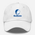 Central Connecticut Stealie Premium Unisex Dad Hat — Design: Central Connecticut State University — White