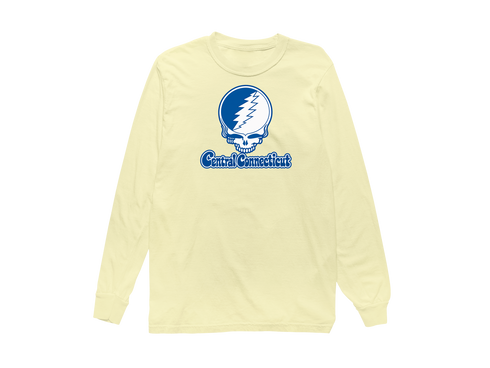 Central Connecticut Stealie Premium Unisex Long-Sleeve — Design: Central Connecticut State University — Butter