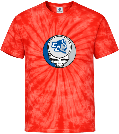 Central Connecticut University Stealie Tie-Dye T-Shirt
