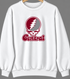 Central Stealie Premium Unisex Crewneck — Design: North Carolina Central University — White