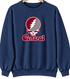 Central Stealie Premium Unisex Crewneck — Design: North Carolina Central University — Navy