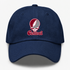 Central Stealie Premium Unisex Dad Hat — Design: North Carolina Central University — Navy