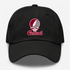 Central Stealie Premium Unisex Dad Hat — Design: North Carolina Central University — Black