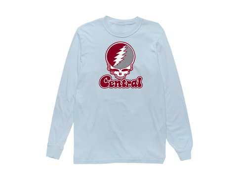 Central Stealie Premium Unisex Long-Sleeve — Design: North Carolina Central University — Chambray