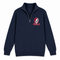 Central Stealie Premium Unisex Quarter-Zip — Design: North Carolina Central University — Navy