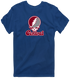 Central Stealie Premium Unisex T-Shirt — Design: North Carolina Central University — Navy