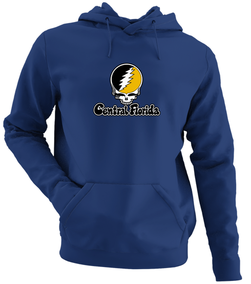 Central Florida Stealie Premium Unisex Hoodie — Design: Central Florida University of (UCF) — Navy