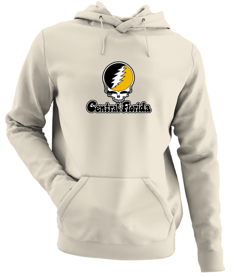 Central Florida Stealie Premium Unisex Hoodie — Design: Central Florida University of (UCF) — Sand