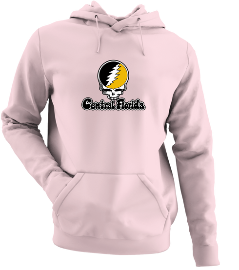 Central Florida Stealie Premium Unisex Hoodie — Design: Central Florida University of (UCF) — Light Pink