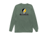 Central Florida Stealie Premium Unisex Long-Sleeve — Design: Central Florida University of (UCF) — Light Green