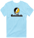 Central Florida Stealie Premium Unisex T-Shirt — Design: Central Florida University of (UCF) — Light Blue