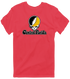 Central Florida Stealie Premium Unisex T-Shirt — Design: Central Florida University of (UCF) — Heather Red