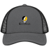 Central Florida Stealie Premium Unisex Trucker Cap — Design: Central Florida University of (UCF) — Charcoal/Black