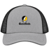 Central Florida Stealie Premium Unisex Trucker Cap — Design: Central Florida University of (UCF) — Heather Grey/Black