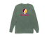 Central Michigan Stealie Premium Unisex Long-Sleeve — Design: Central Michigan University — Light Green
