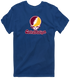 Central Michigan Stealie Premium Unisex T-Shirt — Design: Central Michigan University — Navy