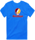 Central Michigan Stealie Premium Unisex T-Shirt — Design: Central Michigan University — Royal