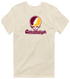 Central Michigan Stealie Premium Unisex T-Shirt — Design: Central Michigan University — Sand