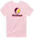 Central Michigan Stealie Premium Unisex T-Shirt — Design: Central Michigan University — Light Pink
