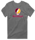 Central Michigan Stealie Premium Unisex T-Shirt — Design: Central Michigan University — Charcoal