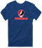 Central Missouri Stealie Premium Unisex T-Shirt — Design: Central Missouri University of — Navy