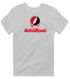 Central Missouri Stealie Premium Unisex T-Shirt — Design: Central Missouri University of — Sport Grey